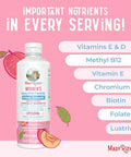 Maryruth's Women's Multivitamin + Hair Growth Liposomal (Peach) & Iron Liquid