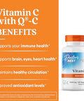 Doctor'S Best Vitamin C With Qc Vitamin C 1000Mg Nongmo Vegan Gluten Soy Sourced From Scotland Veggie Caps 120 Count