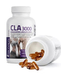 Bronson CLA 3000 Extra High Potency Supports Healthy Weight Management Lean Muscle Mass Non-Stimulating Conjugated Linoleic 120 Softgels