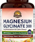 Vitalitown Magnesium Glycinate Chelated, Non Buffered 300Mg Elemental Magnesium Most Bioavailable, Fully Reacted Bone, Muscle, Calm, Sleep, Heart Healths 90 Tablets, Non-Gmo
