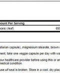 Swanson Spinach Leaf Extract - Herbal Supplement Promoting Overall Health - Green Foods Formula with Thylakoids '&' Chlorophyll - (60 Veggie Capsules 650mg Each)