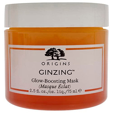 Origins Ginzing Glow-Boosting Face Mask Visibly Brightens Skin Now & Over Time With Vitamin C & Caffeine From Coffee Beans 2.5 Fl Oz