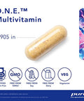 Pure Encapsulations O.N.E. Multivitamin 120 Caps