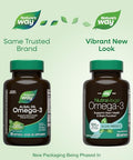 Nature'S Way Nutravege Vegan Omega 3 Supplement Plant Based Omega-3 For Heart Health Eye And Brain Function 30 Vegan Softgels (Packaging May Vary)