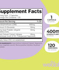 Wellah Dim Supplement (400Mg) 120 Capsules - Diindolylmethane With Calcium D-Glucarate Dong Quai And Black Cohosh Extract