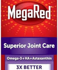 Megared Omega3 Krill Oil And Joint Supplement Megared Joint Care 60 Softgels Epa/Dha Fatty Acids Antioxidants Hyaluronic Acid No Fishy Burp Aftertaste As With Fish Oil