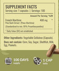 Herbamama Pine Bark And Coq10 Kit - Bundle Of 400 Mg French Maritime Capsules & 200 Mg Coq10 Gummies - Vegan Non-Gmo Gelatin- - 2 Pack