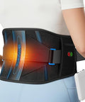 Comfytemp Cordless Heating Pad With Back Brace For Lower Back Fsa Eligible Hsa Portable Wireless Wearable Heated Rechargeable Lumbar Support Fathers Day Dad s 3 Heat 3 Timer 52""(No Massage)