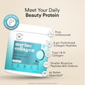 Wellbeing Nutrition Pure Korean Marine Collagen Supplements For Women & Men 200G Hydrolyzed Collagen Powder And Amino Acids Supports Healthy Skin Hair Nails Bone & Joint Unflavored