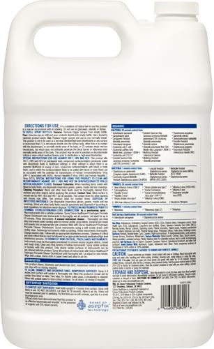 Clorox Healthcare Hydrogen Peroxide Cleaner Disinfectant Refill Bleach Free 128 Fluid Ounces (Package May Vary)