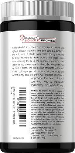Horbaach Energy Supplement 120 Capsules