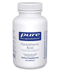 Pure Encapsulations Pantothenic Acid 120 vegcaps