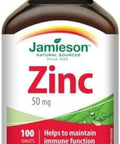 Jamieson Zinc 50 Mg, 100 Tablets