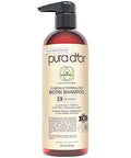 Pura D'Or Professional Grade Biotin Shampoo Clinically Proven Anti-Thinning Hair Care 2X Concentrated Dht Blocker Hair Thickening Products For Women & Men 16Oz
