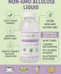 Keystone Pantry Liquid Allulose 1 Pint | Natural Low Calorie Sweetener for Coffee, Tea, Baking & Cooking | Keto, Diabetic Friendly, Zero Net Carbs, Vegan, Gluten Free, Non-GMO, Kosher
