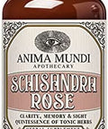 Anima Mundi Schisandra Rose Elixir - Liquid Schisandra Berry Adaptogen Supplement with Wildcrafted Rose Petals for Liver and Kidney Support - Anima Mundi Beauty Supplements (4oz / 120ml)