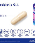 Pure Encapsulations Probiotic G.I. 60 caps