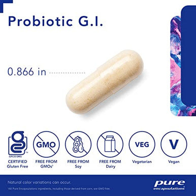 Pure Encapsulations Probiotic G.I. 60 caps