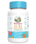 Maryruth'S Organics Calcium With Vitamin D & Vitamin K2 2 Month Supply Calcium Supplement Supports Bone Health & Joint Support With Vitamins D3 K2 Gummies Vegan Non-Gmo Gluten Free 60 Count