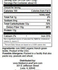 French Green Lentils 5 Pounds Petite, USDA Certified Organic, Non-GMO Bulk, Product of USA, Mulberry Lane Farms