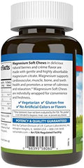 Carlson Magnesium Soft Chews 125 mg Highly Absorbable Muscle Relaxation and Overall Health Berries and Creme Flavor 40 Vegetarian Soft Chews