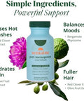 Semaine Peri/Menopause Essentials 60 Ct. Fuller Hair No More Hot Flashes Hormone Balance Better Sleep & More Clinicallystudied Nonhormonal Formula