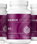 Nerve Re Advanced Nerve Support 300Mg Stabilized Ralpha Lipoic Acid Vitamin B Complex Benfotiamine Herbs For Fastacting Support