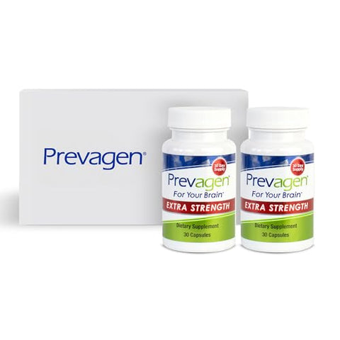 Prevagen Extra Strength 30 Capsules (1 Month Supply) Formulated For Your Brain 20Mg Of Apoaequorin Plus Vitamin D3
