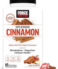 Force Factor Splendid Cinnamon Ceylon Cinnamon With Chromax Chromium For Metabolism & Antioxidant Support Apple Cinnamon 60 Soft Chews