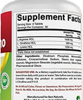 Best Naturals Triamino With Larginine Lornithine Llysine 120 Tablets ( Improved Formula)