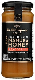 Wedderspoon 100% Raw Manuka Honey - KFactor 16 - 11.5 Ounces