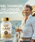 Nad Supplement, 120 Capsules Nicotinamide Riboside 1000Mg Pure Organic, Anti Aging Antioxidant Cellular Repair Energy And Dna Repair