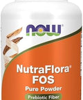 Now Foods Supplements Nutraflora Fos (Fructooligosaccharides) Pure Powder Prebiotic Fiber 4Ounce