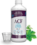 Buried Treasure Acf Immune Support 16 Oz 16 Servings Vitamin C Elderberry Zinc Liquid Immune Booster With Vitamins And Minerals W/ Dose Cup