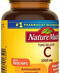 Nature Made Vitamin C 1000 Mg Time Release Tablets With Rose Hips 60 Count (Packaging May Vary)