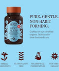 Herbs Etc. Deep Sleep Softgels Holistic Bedtime Supplement for Calming Sleep Aid Chamomile Lemon Balm Extract & Passionflower