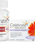 Celebrateone 45 Multivitamin With Iron And Balance Probiotic Bundle Bariatric Vitamins For Post-Gastric Bypass & Sleeve Gastrectomy Comprehensive Nutritional & Digestive Support