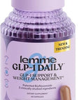 Lemme Glp-1 Daily Support Clinically Studied Ingredients To Reduce Hunger & Cravings Promote Glp-1 Production Support Fat Loss And Weight Management 1 Month Supply (60 Capsules)