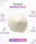 Peakhealth Multi Collagen Peptides Powder 1 Pounds Collagen Powder- Type IIiIiiVX With Biotin 10000Mcg Hyaluronic Acid Powder Vitamin C - Unflavored Collagen Protein Powder - Keto & Paleo Easy Dissolve