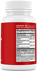 Safrel Calcium Magnesium Zinc With Vitamin D3, 300 Tablets - Calcium 1000 Mg, Magnesium 400 Mg, Zinc 20 Mg & D3 600 Iu Per Serving
