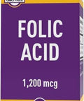 Superior Source Folic Acid Vitamin B9 1200 Mcg Microlingual Instant Dissolve Tablets Under Tongue Melts, 100 Count
