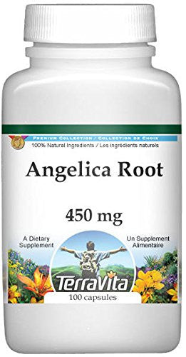 Terravita Angelica Root - 450 Mg (100 Capsules, Zin: 510948)