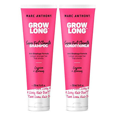 Marc Anthony Shampoo And Conditioner Set Grow Long Biotin Antifrizz Deep Conditioner & Strictly Curls Curl Defining Styling Lotion 8.3 Ounce Tube