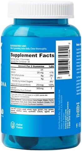 Goli 3 Bottles Of Goli Favorites Bundle: Ashwagandha Ksm-66 Apple Cider Vinegar Matcha Mind Supplements With Cognizin Vitamins D2 And B12