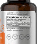 Horbaach Vitamin D3 1000IU (25mcg) Softgels 180 Count High Potency Formula NonGMO and Gluten Free Supplement