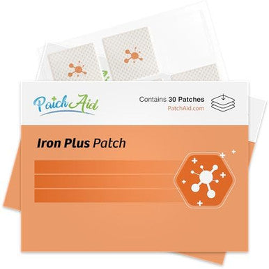 Iron Plus Topical Patch By Patchaid 30Day Supply