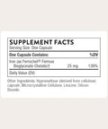 Thorne - Iron Bisglycinate - 25 Mg Iron Supplement For Enhanced Absorption Without Gastrointestinal Side Effects - Nsf Certified For Sport - Gluten-Free 60 Servings