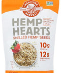 Manitoba Harvest Hemp Hearts Raw Shelled Hemp Seeds, 1lb; with 10g Protein & 12g Omegas per Serving, Non-GMO, Gluten Free - Packaging May Vary