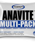 Gaspari Nutrition Anavite Full Spectrum Multivitamin Packs Anavite Multivitamins Cla Omega 3S Proven Gut And Proven Liver Detox All In 1 (30 Servings 5 In 1 Multivitamin Pack)