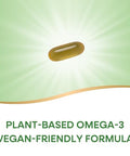 Nature'S Way Nutravege Vegan Omega 3 Supplement Plant Based Omega-3 For Heart Health Eye And Brain Function 30 Vegan Softgels (Packaging May Vary)
